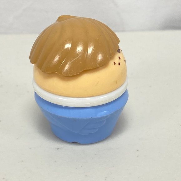 Little Tikes Toddle Tots Rare Light Brown Hair Boy Chunky Figure Blue Pants - Picture 2 of 5